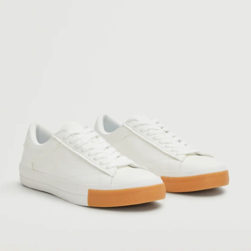 MANGO: Laces basic sneakers - Picture 4 of 6